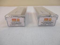 Two Micro Trains Line N Scale Train Cars including USS The Sullivans Navy Series #7 50' Standard