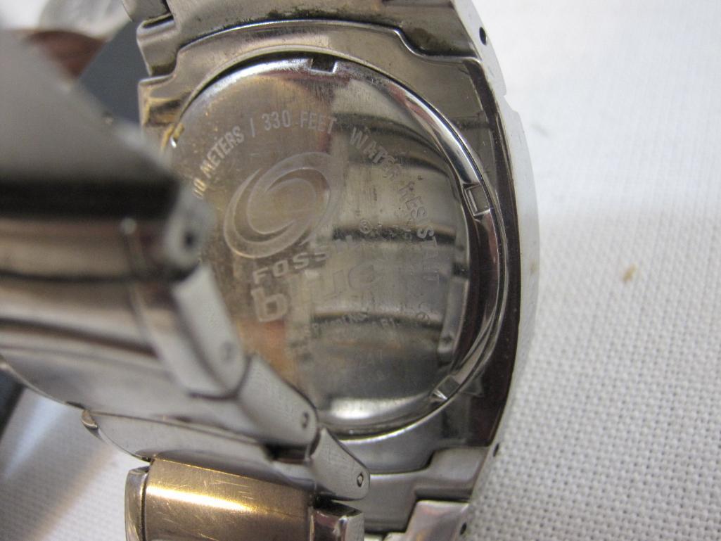Lot of Men's Watches from Fossil, Reebok, Wenger and more, AS IS, 14 oz