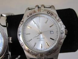 Lot of Men's Watches from Fossil, Reebok, Wenger and more, AS IS, 14 oz