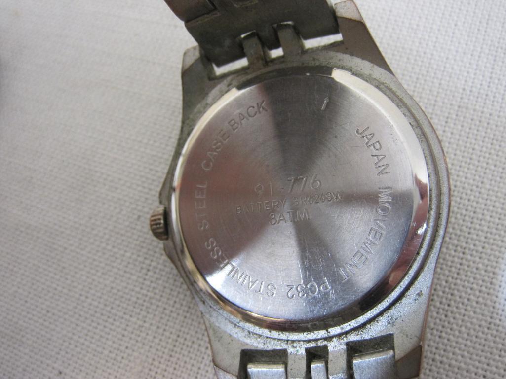 Lot of Men's Watches from Fossil, Reebok, Wenger and more, AS IS, 14 oz
