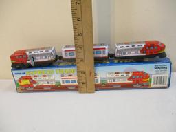 Schylling Wind-Up Express Train in original box, 5 oz
