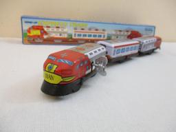 Schylling Wind-Up Express Train in original box, 5 oz