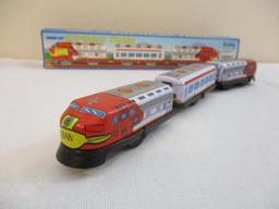 Schylling Wind-Up Express Train in original box, 5 oz