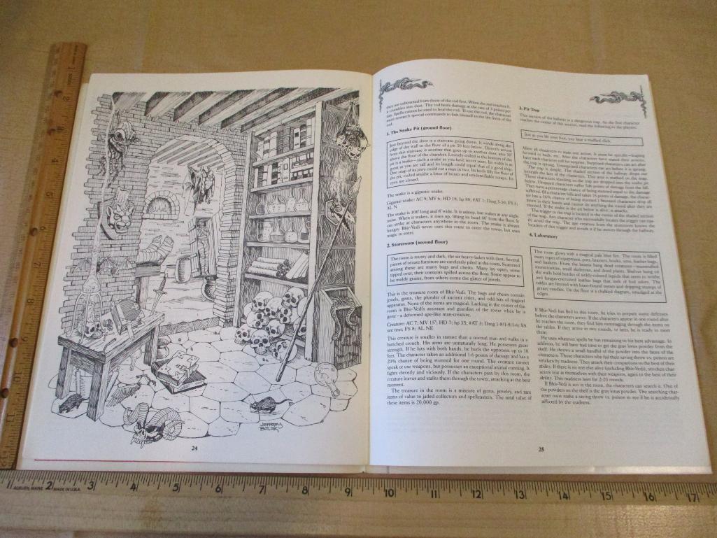 Advanced Dungeons & Dragons Game Adventure, Unchained! CB1 9123 Game Adventure Module by David Cook,