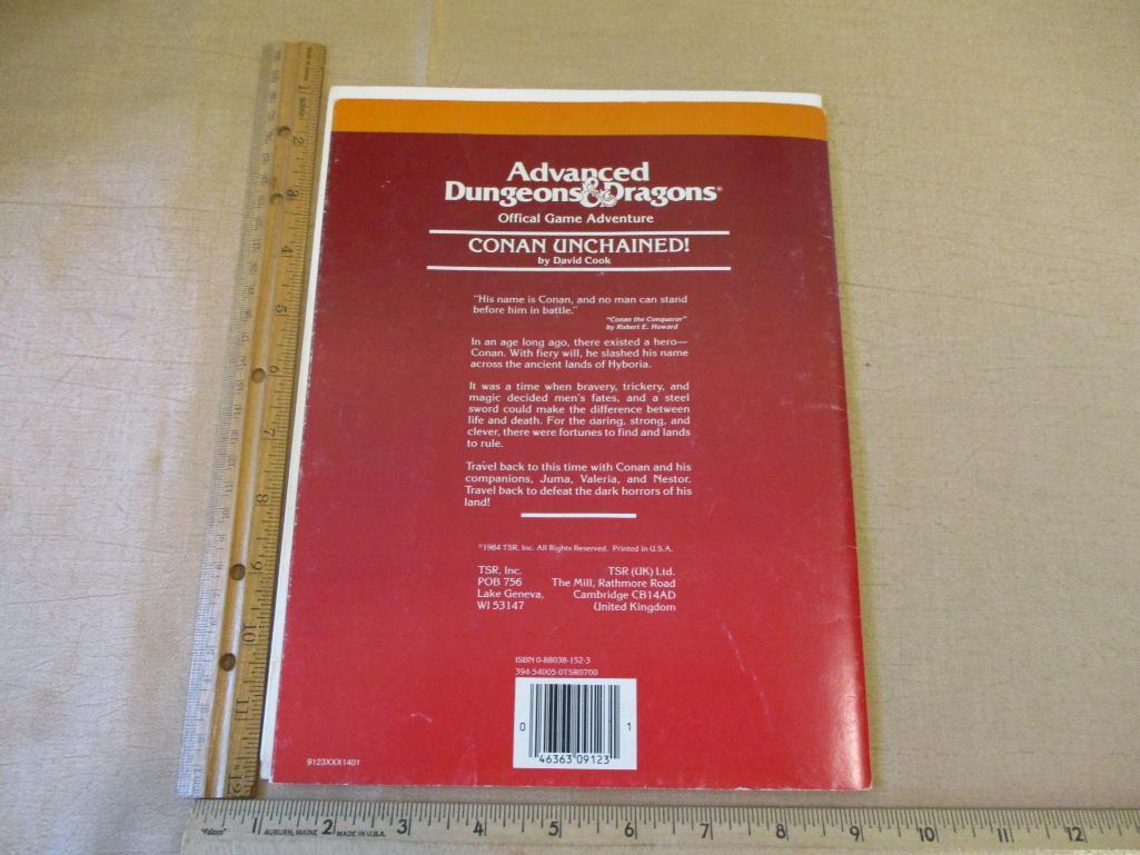 Advanced Dungeons & Dragons Game Adventure, Unchained! CB1 9123 Game Adventure Module by David Cook,