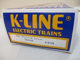 K-Line PRR Pennsylvania Passenger Service Caboose K-6138, O Scale, new in box, K-line Electric