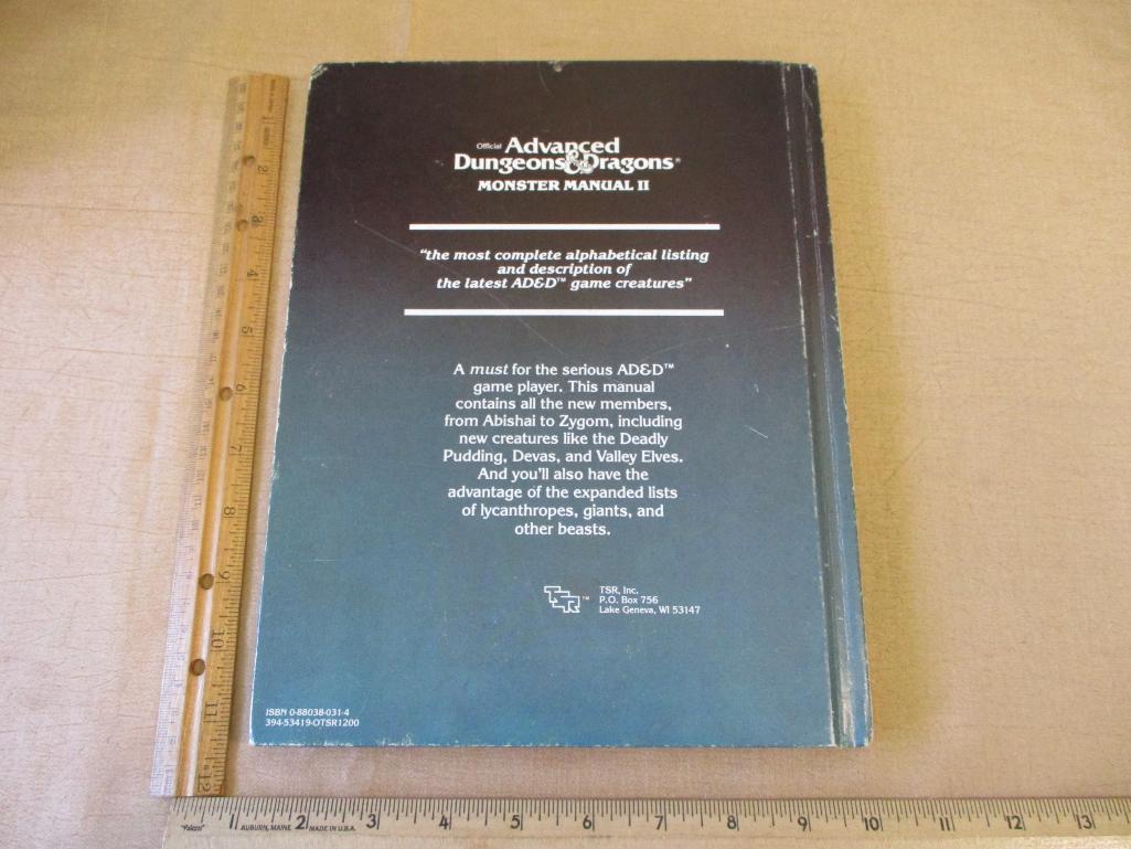 Official Dungeons and Dragons Monster Manuel II by Gary Gygax 1lb 8oz