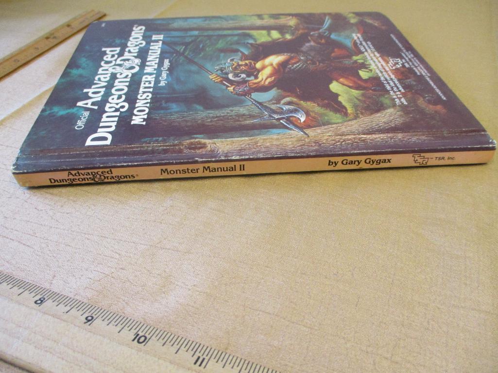 Official Dungeons and Dragons Monster Manuel II by Gary Gygax 1lb 8oz