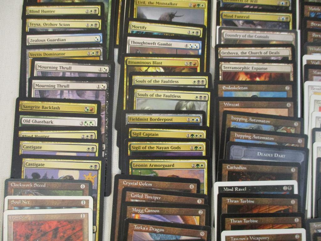 Lot of Magic the Gathering Cards including Vectis Dominator, Souls of the Faultless, Foundry of the