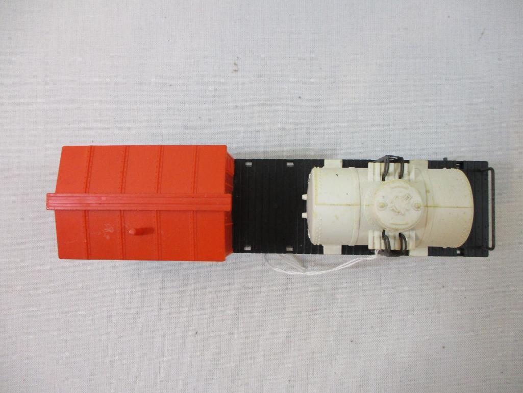 Marx Illinois Central Gulf Deluxe 8-Wheel #1015 ICG Work Caboose With Tank, O Scale, 6 oz