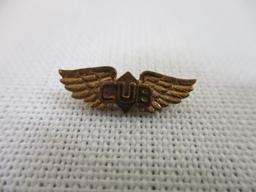 WWII Era Piper Cub Wings Pin, 1 oz