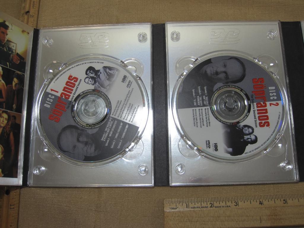 The Sopranos DVDs includes First Season, Second Season, Third Season 2lb 3oz
