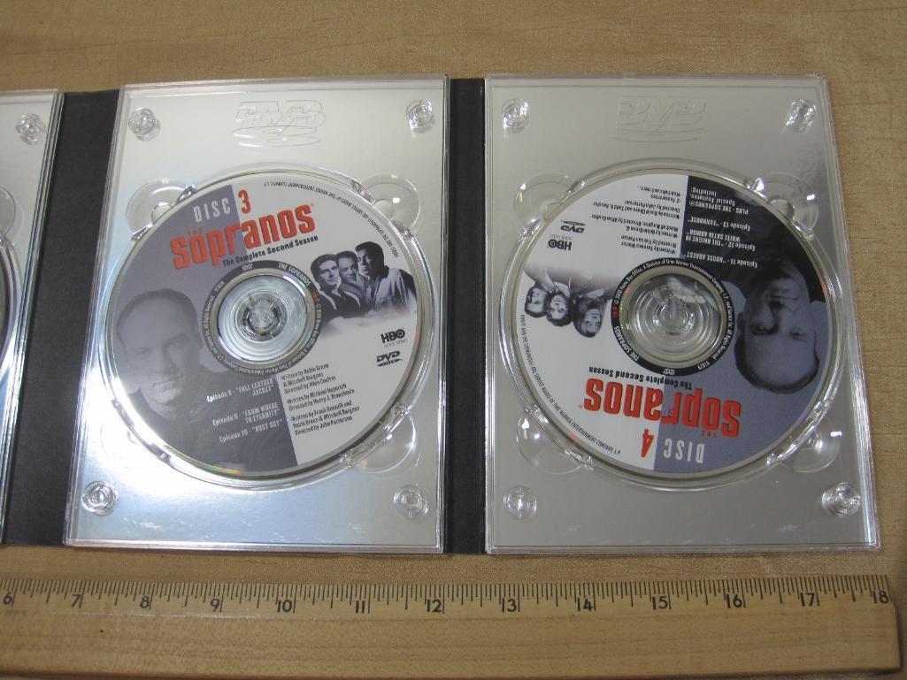 The Sopranos DVDs includes First Season, Second Season, Third Season 2lb 3oz