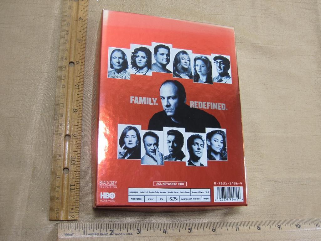 The Sopranos DVDs includes First Season, Second Season, Third Season 2lb 3oz