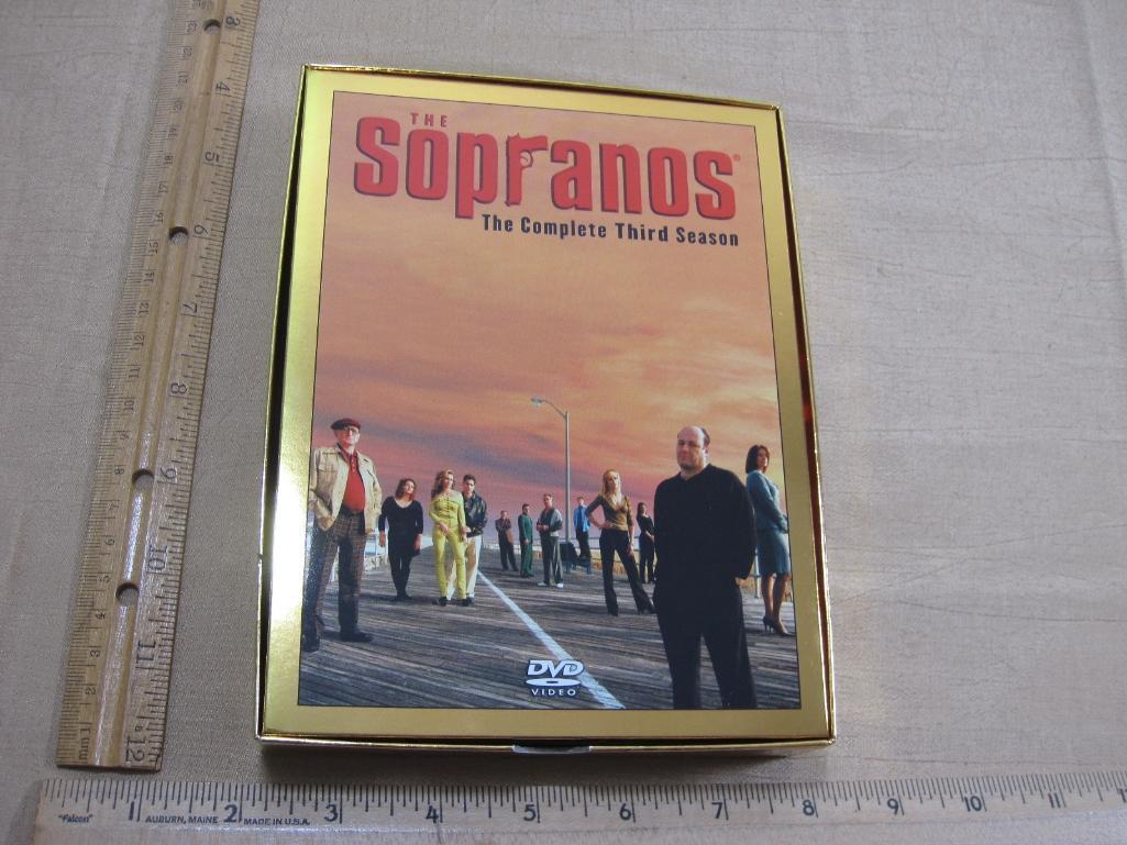 The Sopranos DVDs includes First Season, Second Season, Third Season 2lb 3oz