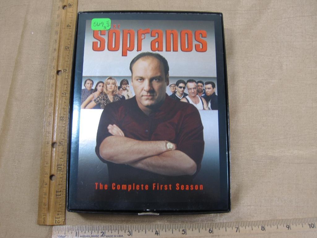 The Sopranos DVDs includes First Season, Second Season, Third Season 2lb 3oz