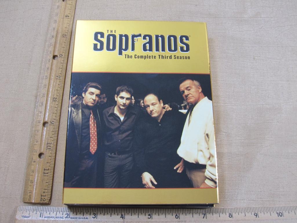 The Sopranos DVDs includes First Season, Second Season, Third Season 2lb 3oz