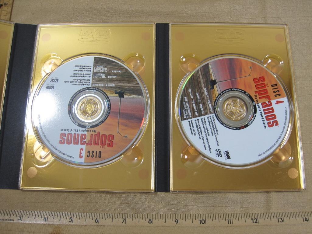 The Sopranos DVDs includes First Season, Second Season, Third Season 2lb 3oz