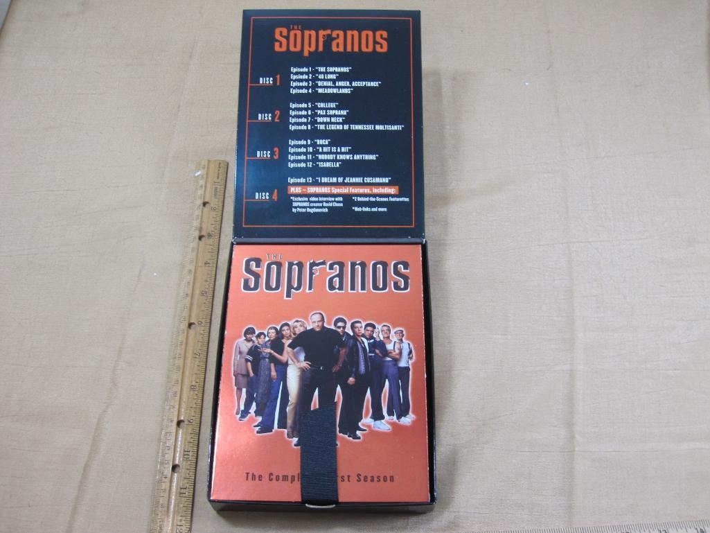 The Sopranos DVDs includes First Season, Second Season, Third Season 2lb 3oz
