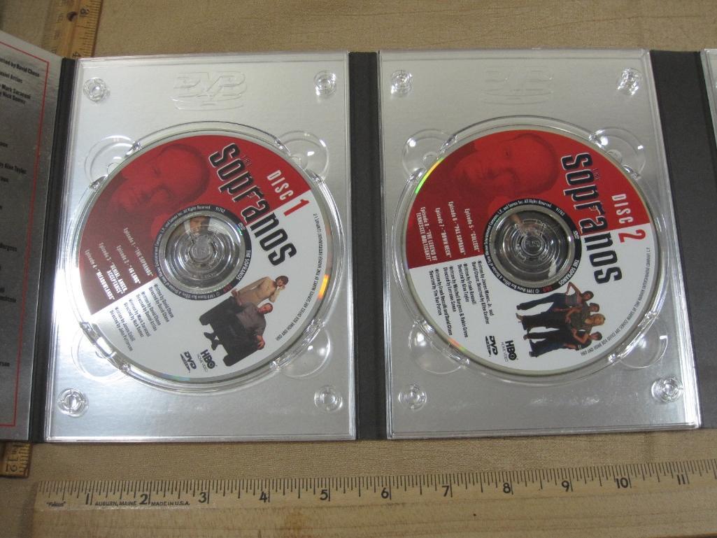 The Sopranos DVDs includes First Season, Second Season, Third Season 2lb 3oz
