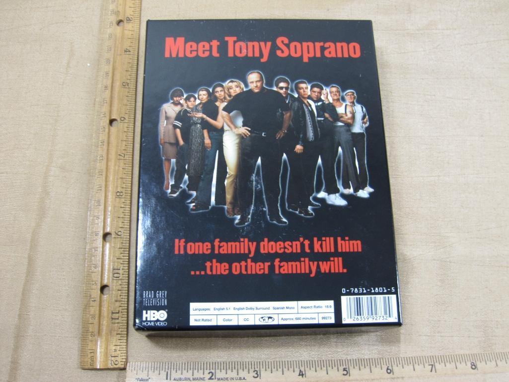 The Sopranos DVDs includes First Season, Second Season, Third Season 2lb 3oz