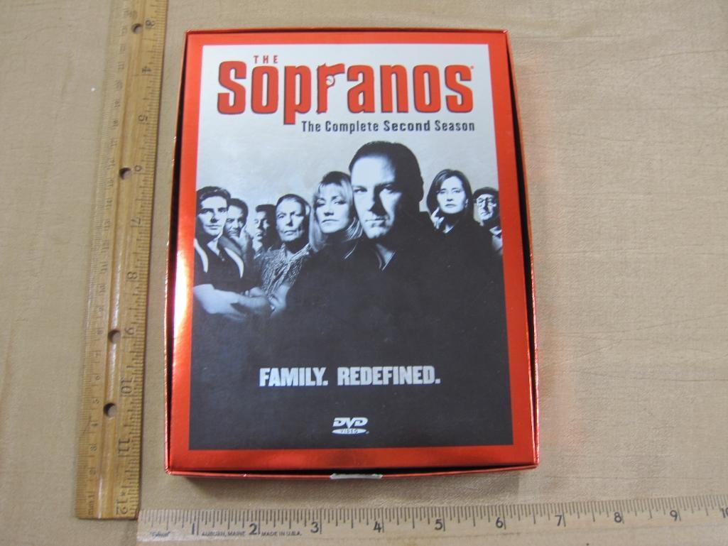The Sopranos DVDs includes First Season, Second Season, Third Season 2lb 3oz