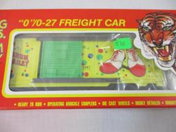 Ringling Bros and Barnum & Bailey Circus Ringling Circus Boxcar K-6487, O Scale, in original box, 12
