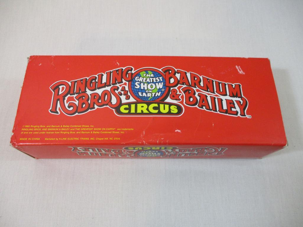 Ringling Bros and Barnum & Bailey Circus Ringling Circus Boxcar K-6487, O Scale, in original box, 12