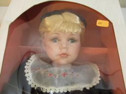 Chatelaine Fine Collectible 16" Doll, in original box, 2 lbs 4 oz