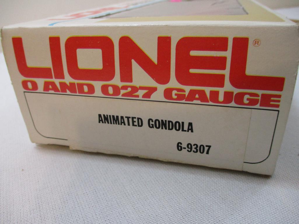 Lionel Animated Gondola Erie Railroad 6-9307, O Scale, in original box, 1 lb 5 oz