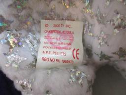 Six Bear TY Beanie Babies including Princess, Maple, The Beginning, 1999 Signature, Clubby II and