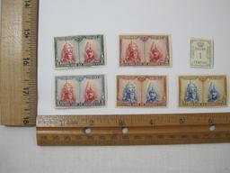 Five Spain Semi-Postal 1928 Toledo Issue Stamps, hinged