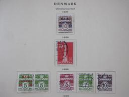 Unwatermarked Stamps from Denmark, 1935 through 1943