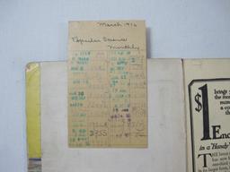 Popular Science Monthly March 1916, Volume 88 No 3, Card Envelope Helena Montana Public Library