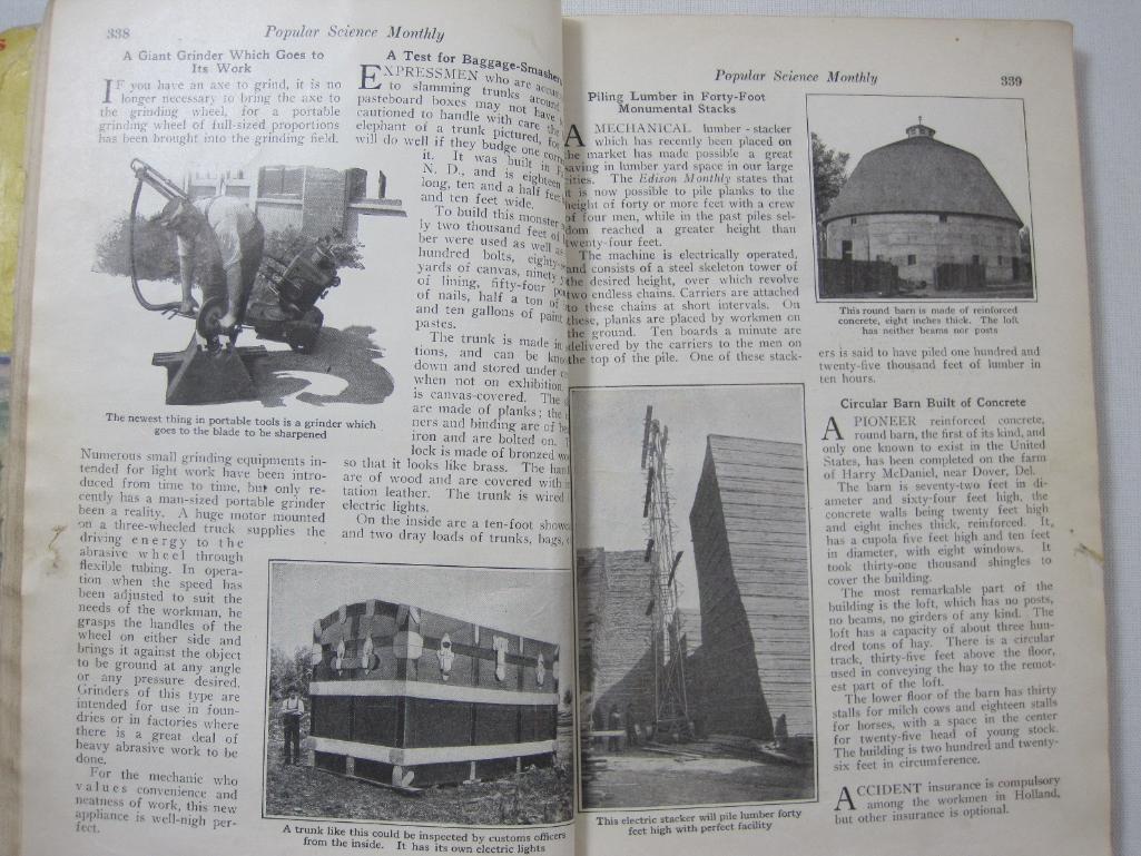 Popular Science Monthly March 1916, Volume 88 No 3, Card Envelope Helena Montana Public Library