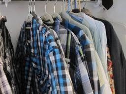 Mens Assorted Work Shirts including Wrangler, sizes XL