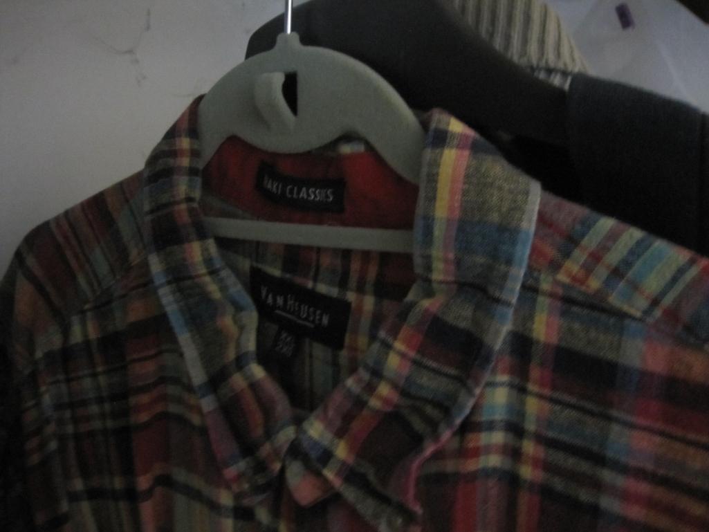 Mens Assorted Work Shirts including Wrangler, sizes XL