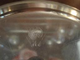 Silver Plate and Crystal Serving Items