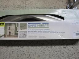 Bathroom Rack Shelving and a SafeHome Grab Bar