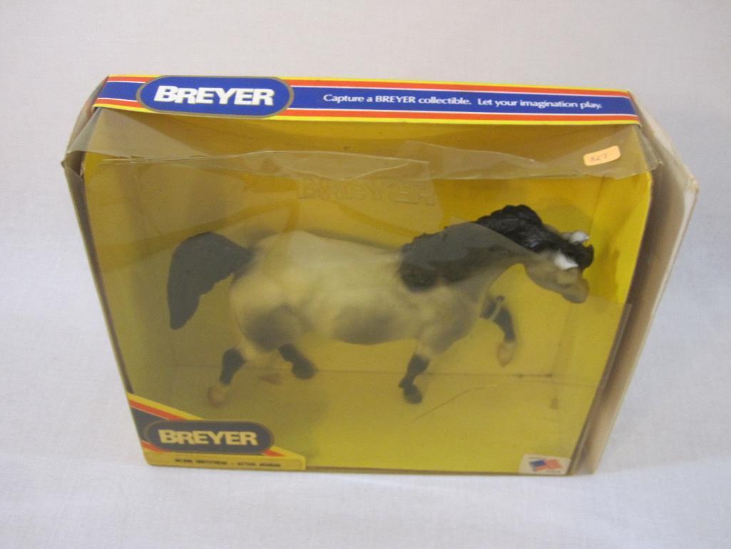 Breyer No. 899 Greystreak Action Arabian Plastic Horse, in original box (see pictures for condition