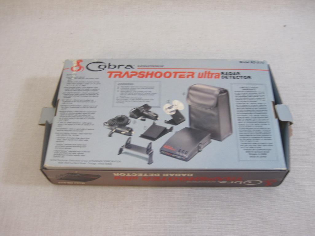 Cobra Trapshooter Ultra Radar Detector Model RD-3170, in original box, 1 lb 9 oz