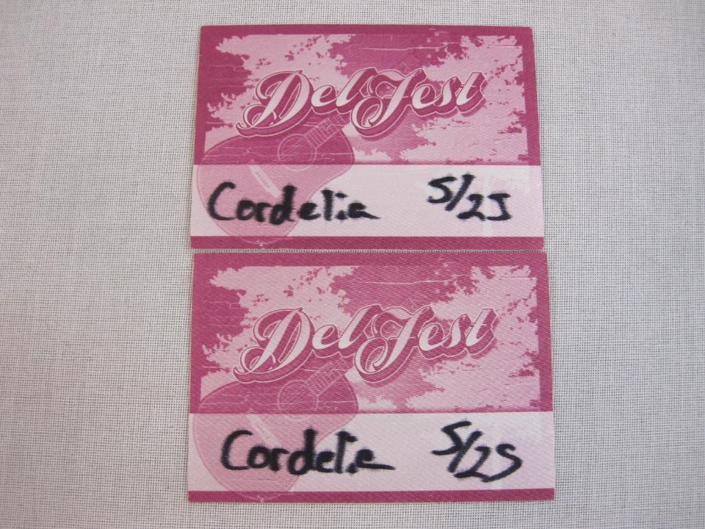 Crew Passes for Neal McCoy, Terri Clark and DelFest, 2 oz