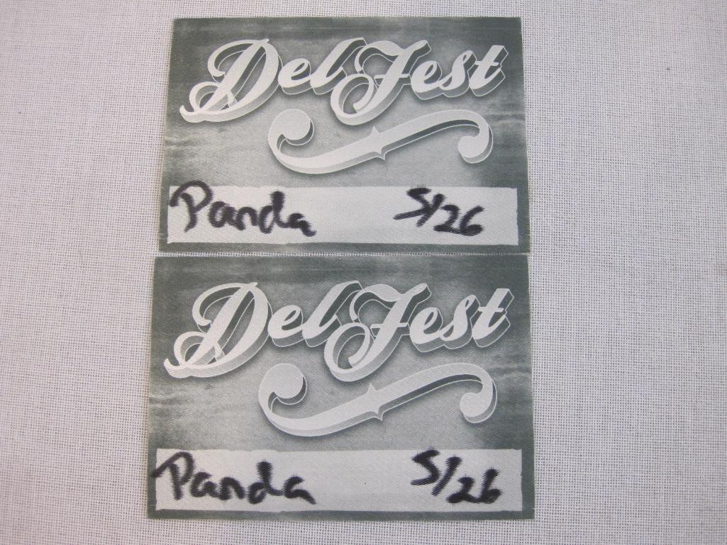 Crew Passes for Neal McCoy, Terri Clark and DelFest, 2 oz