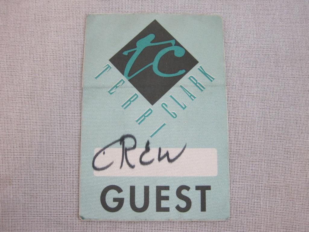 Crew Passes for Neal McCoy, Terri Clark and DelFest, 2 oz