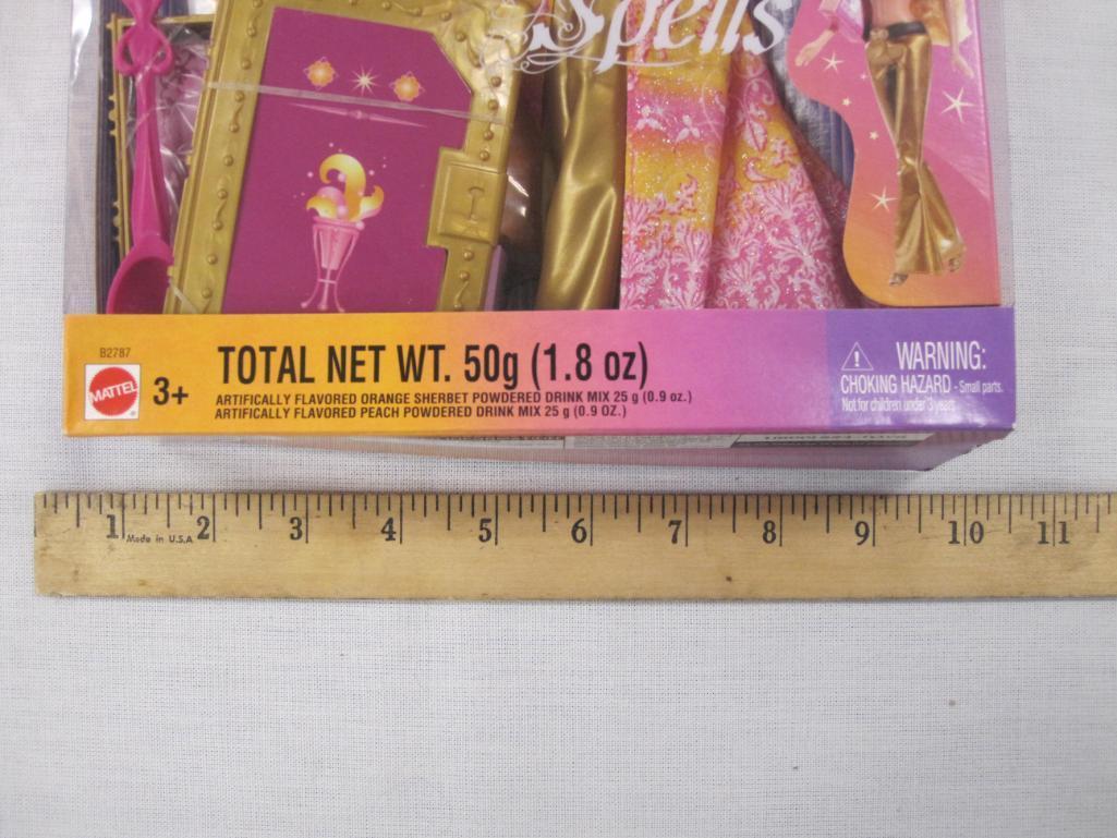 Barbie Secret Spells Barbie Doll, NRFB, 10 oz