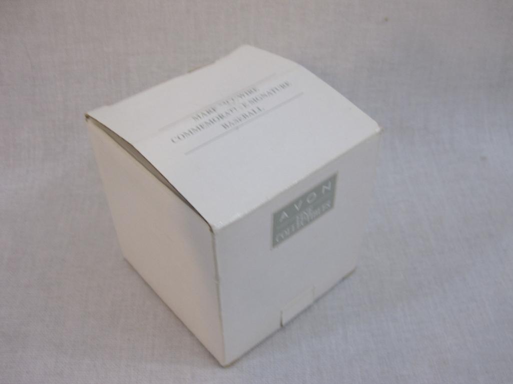 Three Commemorative Baseballs including Avon Mark McGwire, Bill Mazeroski and Willie Stargell, 1 lb