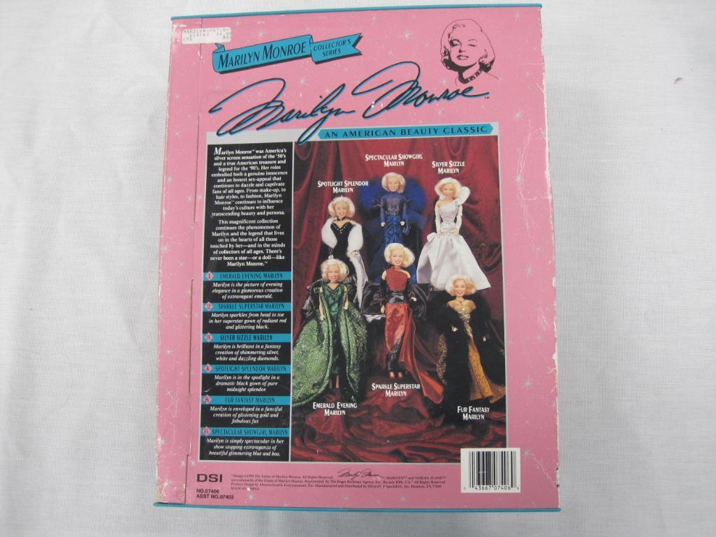 Marilyn Monroe Collector's Series Spotlight Splendor Marilyn Doll, NRFB (see pictures for condition