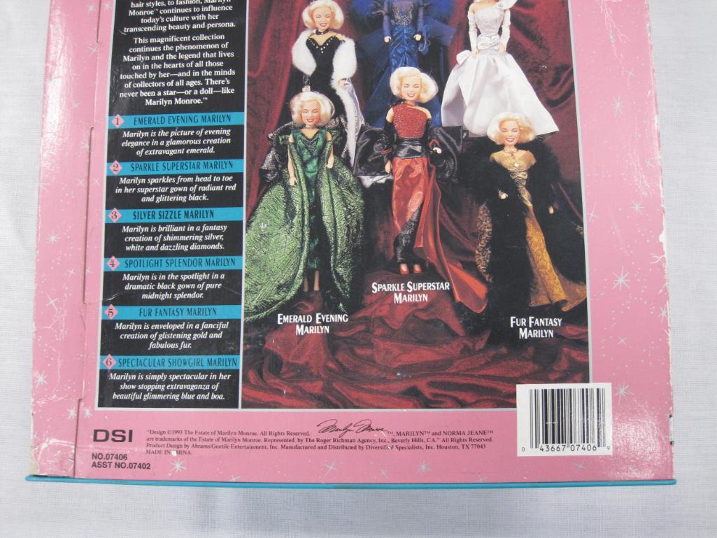 Marilyn Monroe Collector's Series Spotlight Splendor Marilyn Doll, NRFB (see pictures for condition