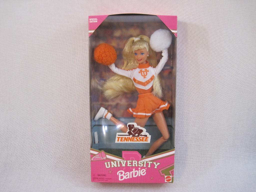 Tennessee Special Edition University Barbie, NRFB, 1997 Mattel, 9 oz