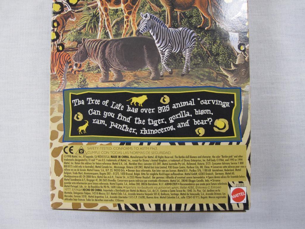 Barbie Disney's Animal Kingdom, NRFB, 1998 Mattel Inc, 8 oz